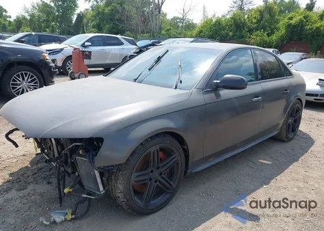 2012 Audi S4 3.0 Premium Plus z USA, uszkodzony, nr VIN WAUKGAFL7CA116089